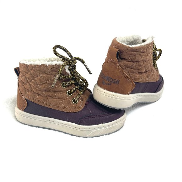 OshKosh Tarin toddler boys duck boots 7 - Picture 2 of 9